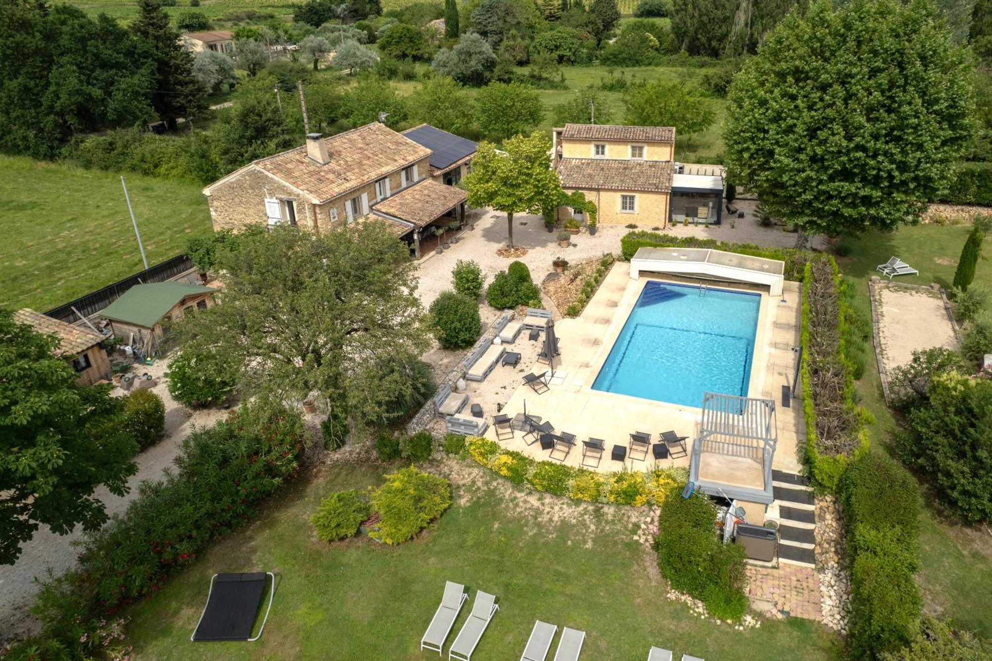 Chambres D Hotes Le Mas Julien Piscine Chauffee Adult Only 奥朗日 外观 照片